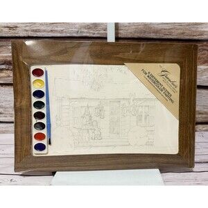 The Greenbrier Watercolor 6 Scenes Painting Hobby Souvenir New West Virginia